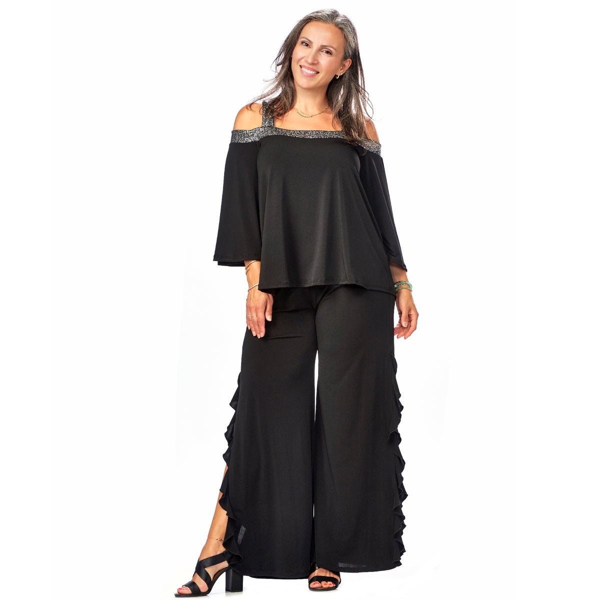 Flounce Sleeve Top