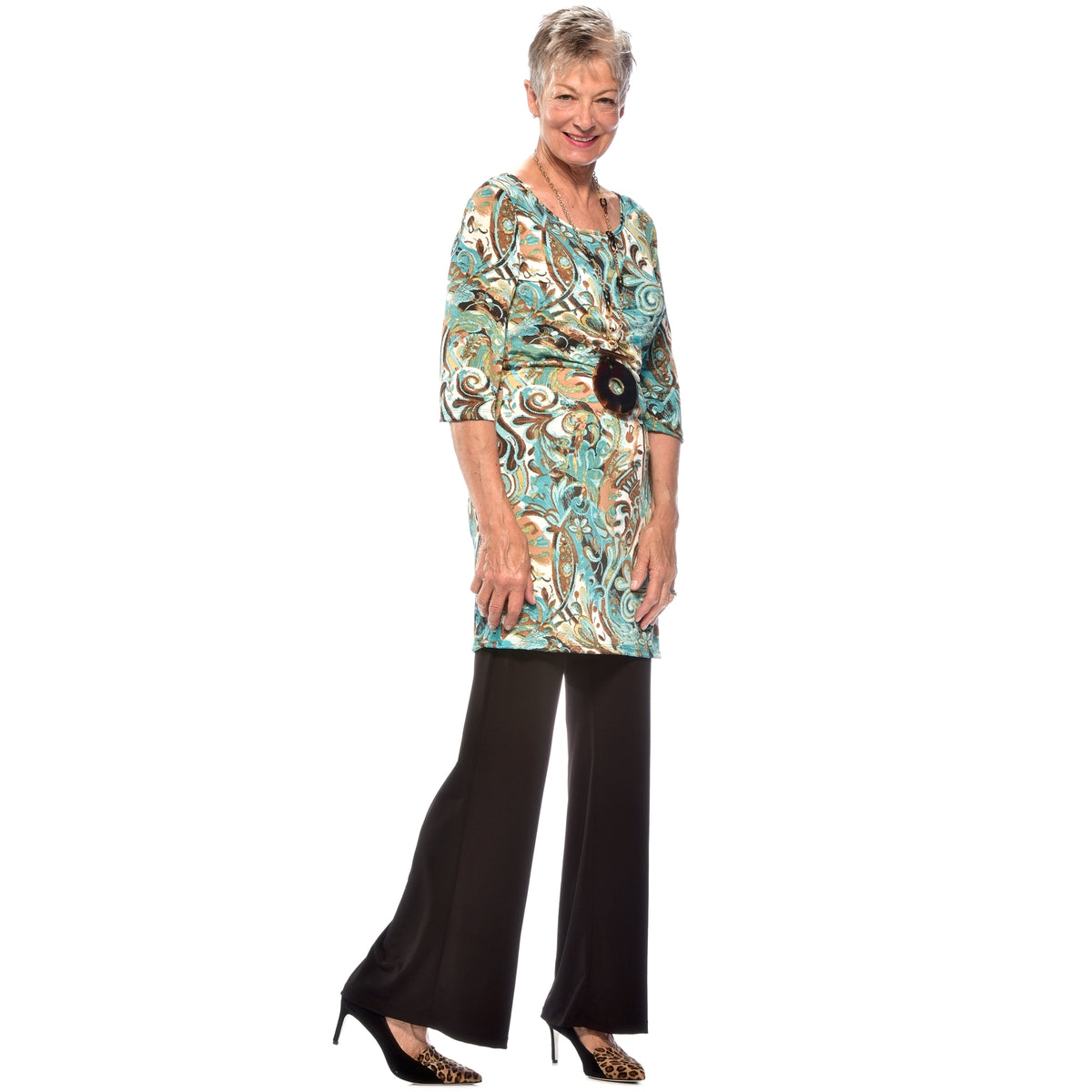Print Shift Dress