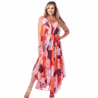 Chiffon Grecian Dress