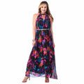 Chiffon Halter  Dress