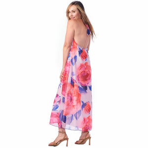 Chiffon Halter  Dress