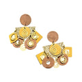 Brasstique Statement Earrings
