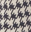 Houndstooth - Black/Beige